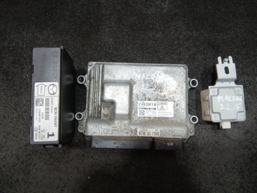 MAZDA 6 D SPORT NAV MK3 2.2 DIESEL COMPLETE ENGINE ECU KIT