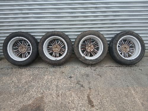 MITSUBISHI ASX MK1 SET OF 4 17"ALLOY WHEELS WITH TYRES 215/60 R17