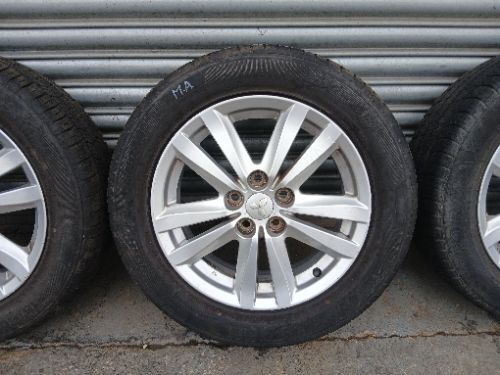MITSUBISHI ASX MK1 SET OF 4 17"ALLOY WHEELS WITH TYRES 215/60 R17