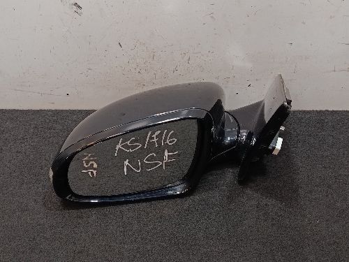 KIA SPORTAGE MK4 N/S PASSENGER SIDE LEFT WING MIRROR BLACK 1K