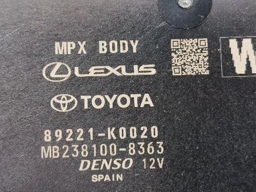 TOYOTA YARIS MK4 1.5 HYBRID ECU KIT